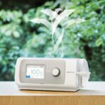Equipo auto CPAP Yuwell YH450 para apnea del sueño con pantalla digital